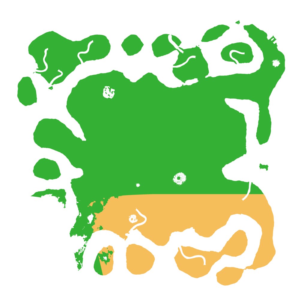 Biome Rust Map: Procedural Map, Size: 3750, Seed: 863754349