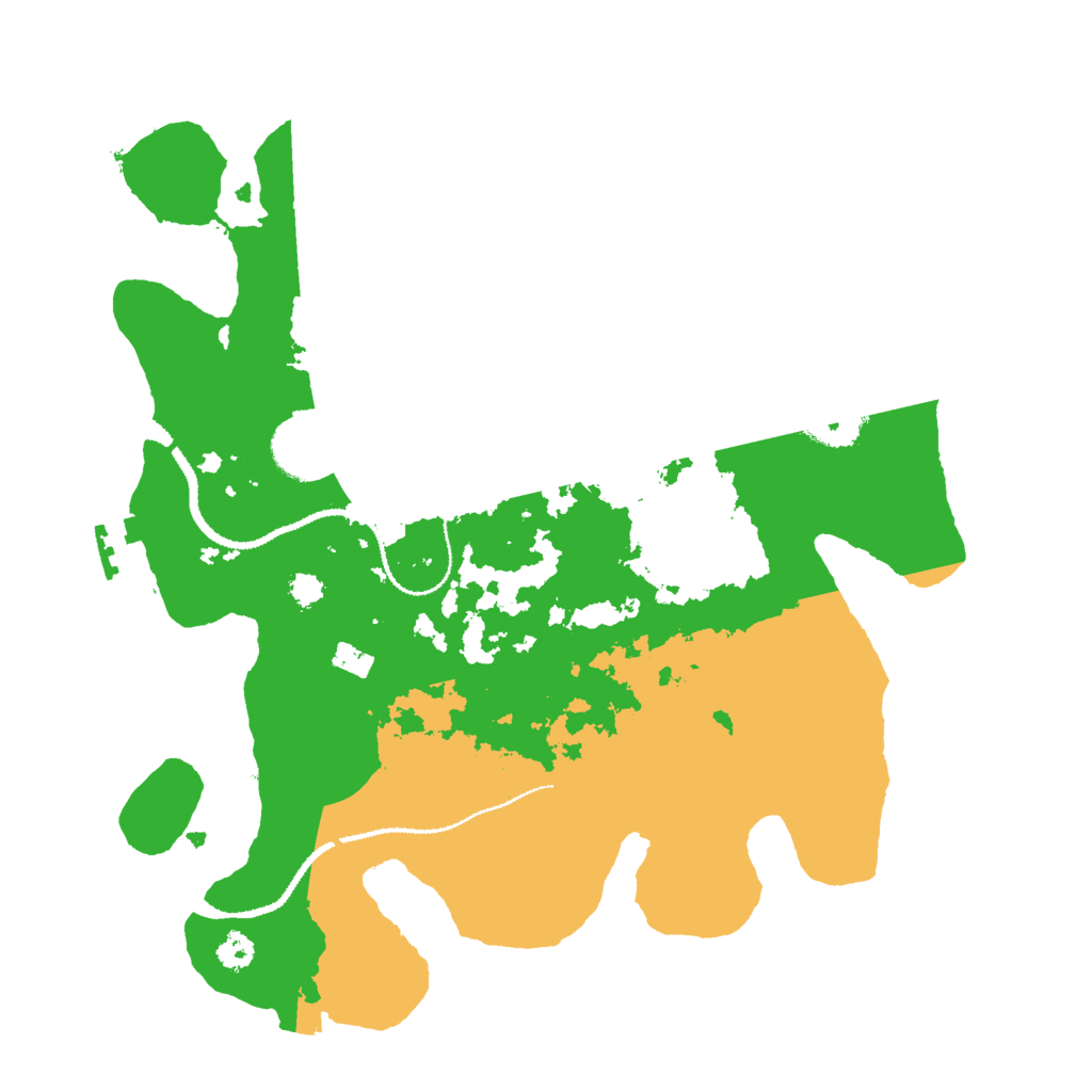 Biome Rust Map: Procedural Map, Size: 3000, Seed: 651853