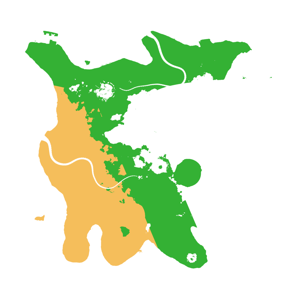 Biome Rust Map: Procedural Map, Size: 3000, Seed: 892687402