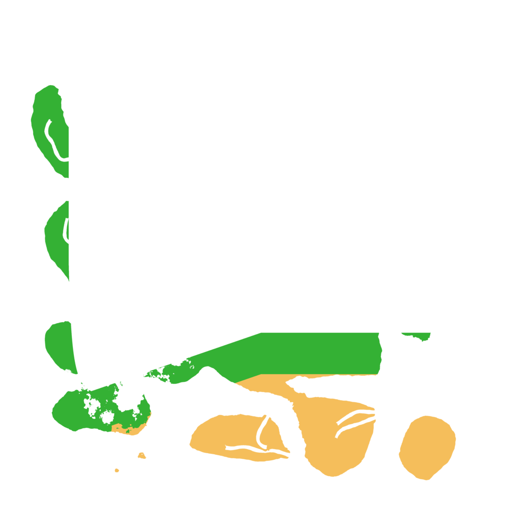 Biome Rust Map: Procedural Map, Size: 3500, Seed: 1185837856