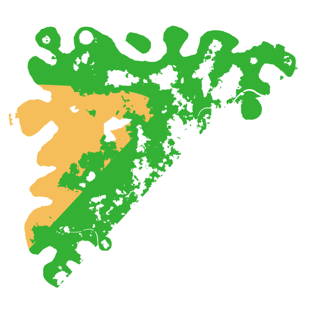 Biome Rust Map: Procedural Map, Size: 4000, Seed: 1598213869