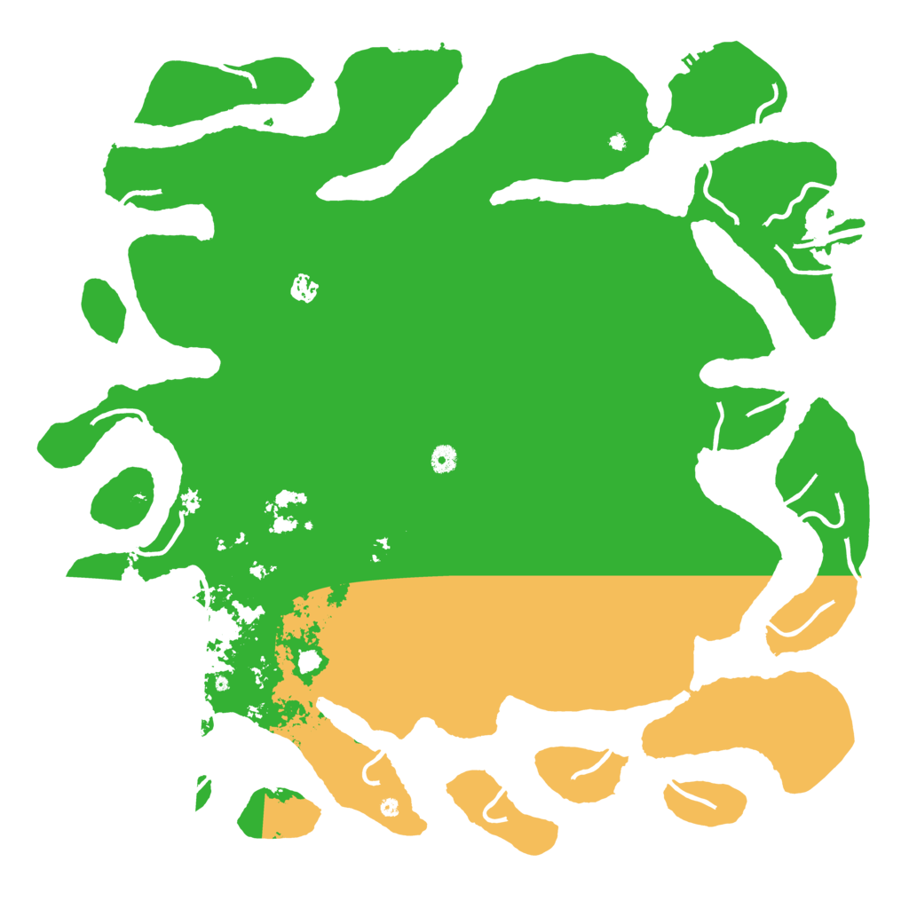 Biome Rust Map: Procedural Map, Size: 5000, Seed: 23362