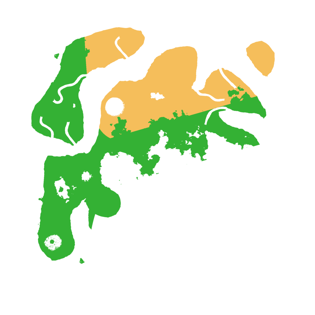 Biome Rust Map: Procedural Map, Size: 3000, Seed: 431882353