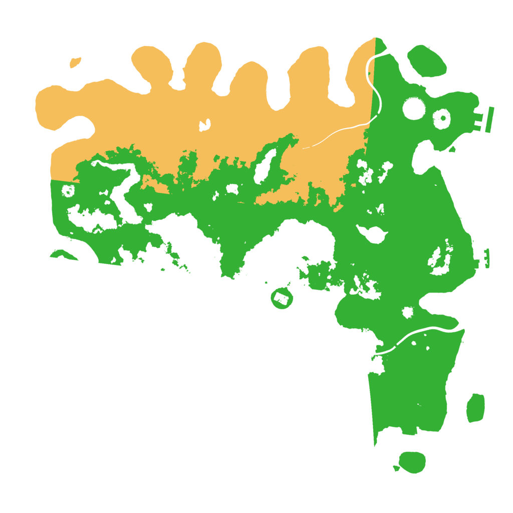Biome Rust Map: Procedural Map, Size: 4000, Seed: 1262926071