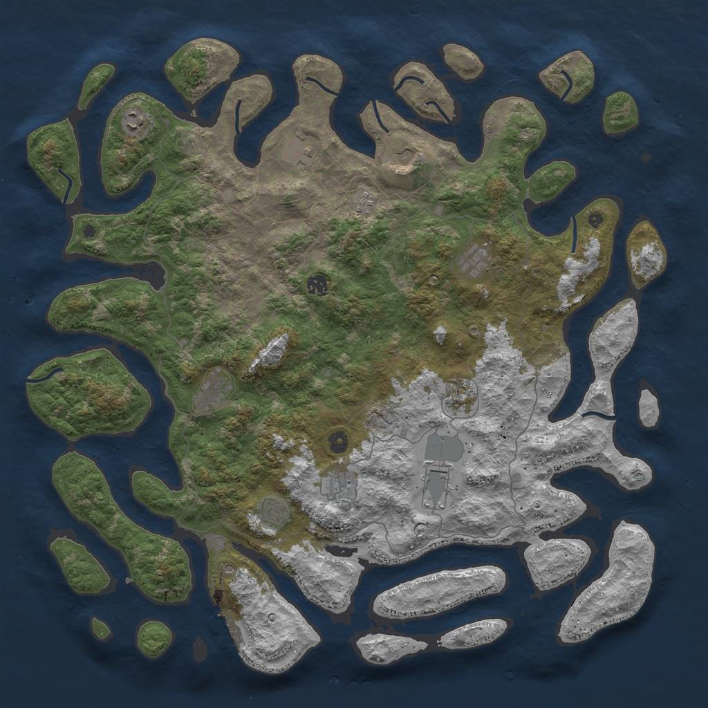 Procedural map rust карта что это