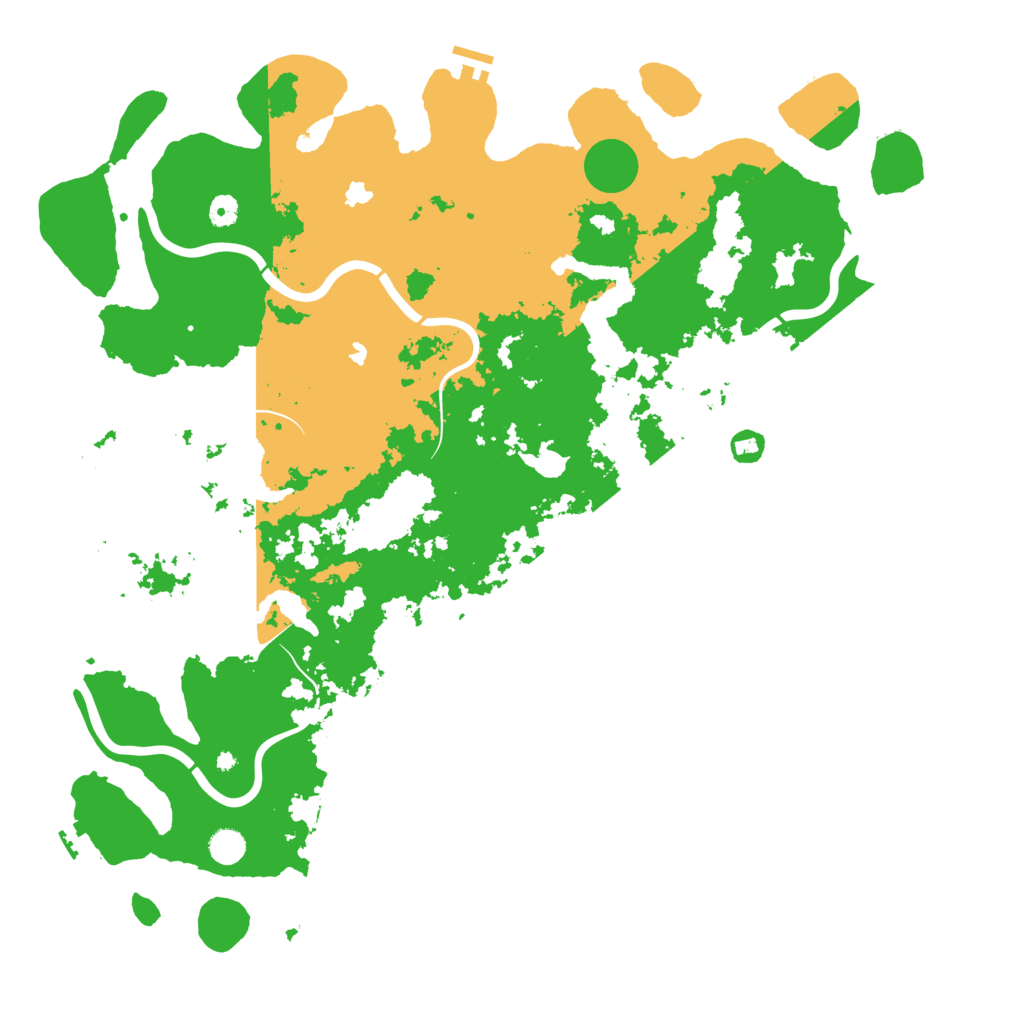 Biome Rust Map: Procedural Map, Size: 5000, Seed: 71241