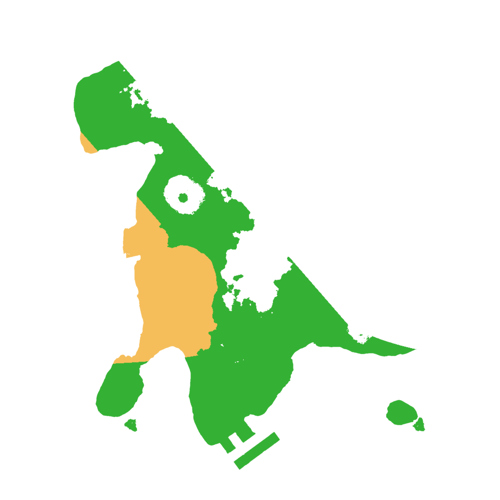 Biome Rust Map: Procedural Map, Size: 2000, Seed: 1484523573