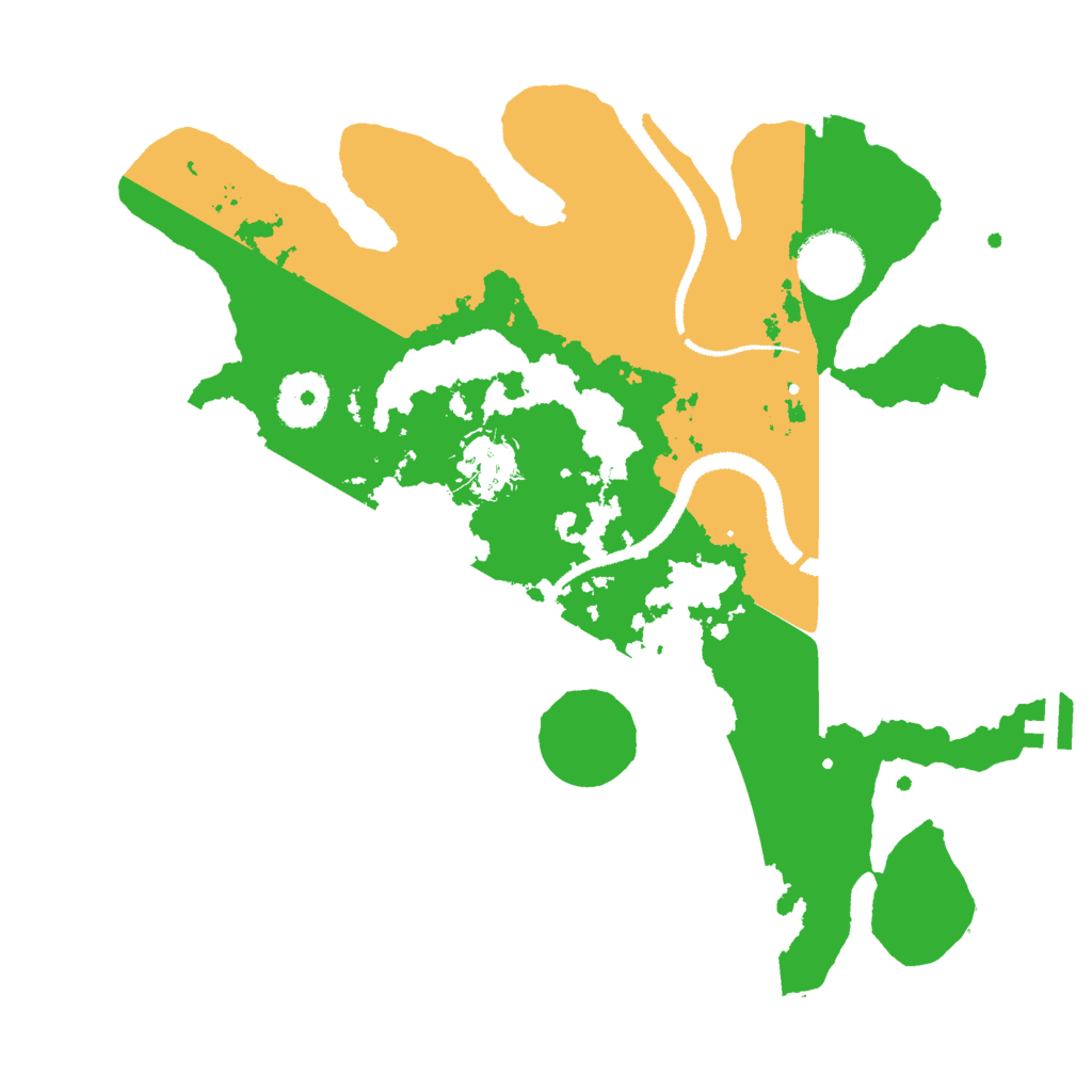 Biome Rust Map: Procedural Map, Size: 3000, Seed: 278