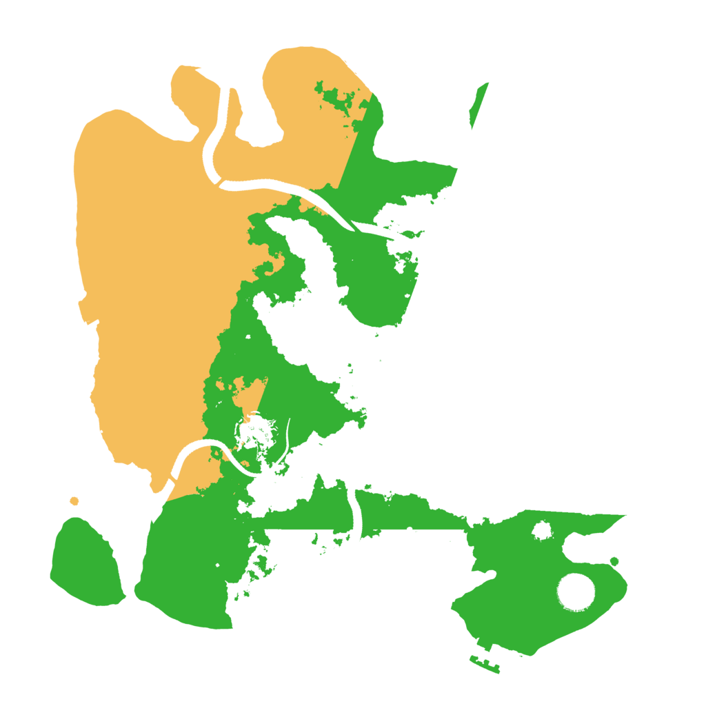 Biome Rust Map: Procedural Map, Size: 3300, Seed: 1212121212