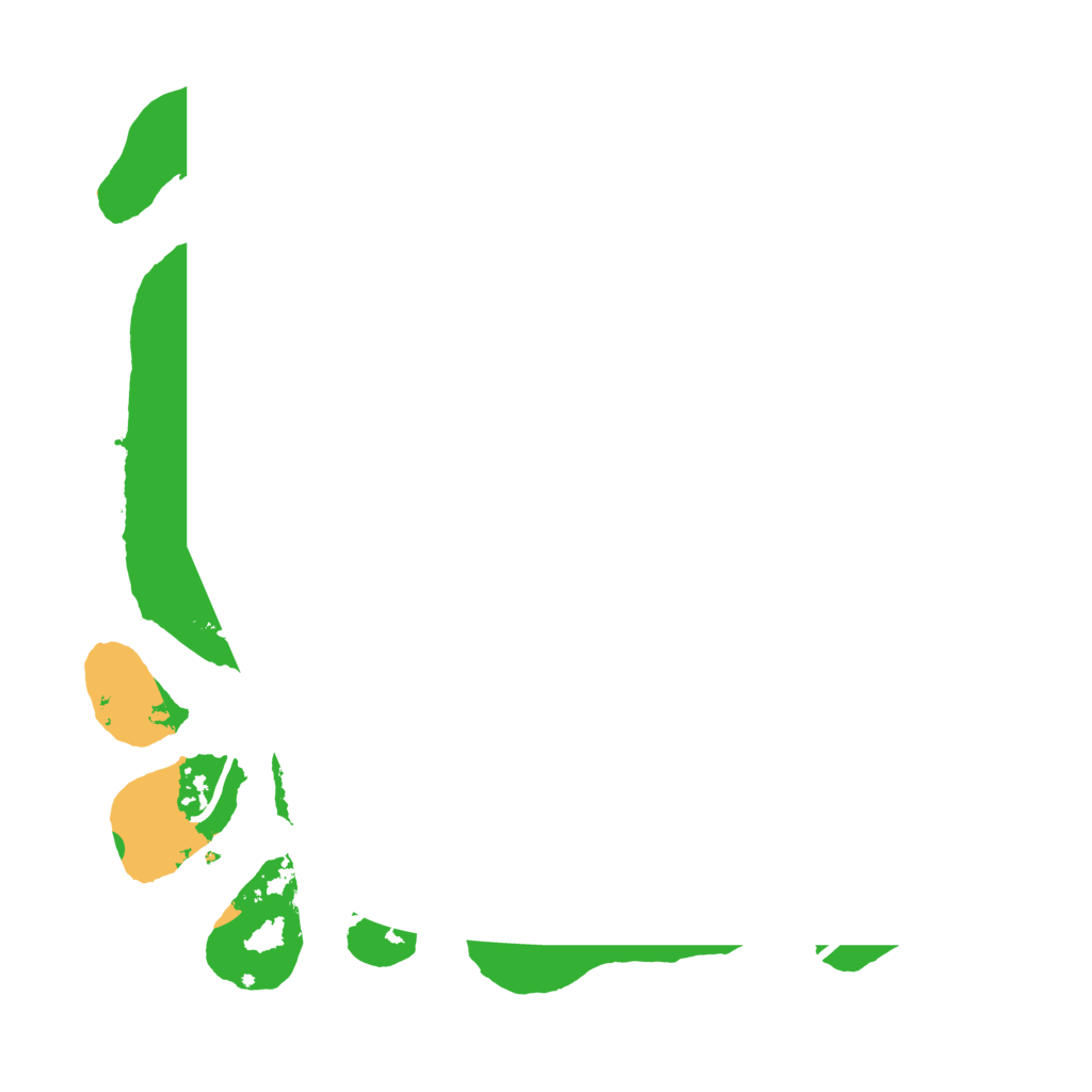 Biome Rust Map: Procedural Map, Size: 3800, Seed: 410200269