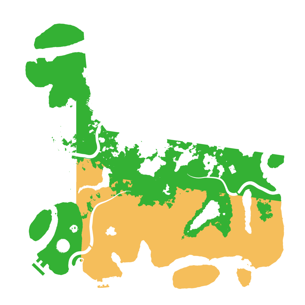 Biome Rust Map: Procedural Map, Size: 4000, Seed: 528114