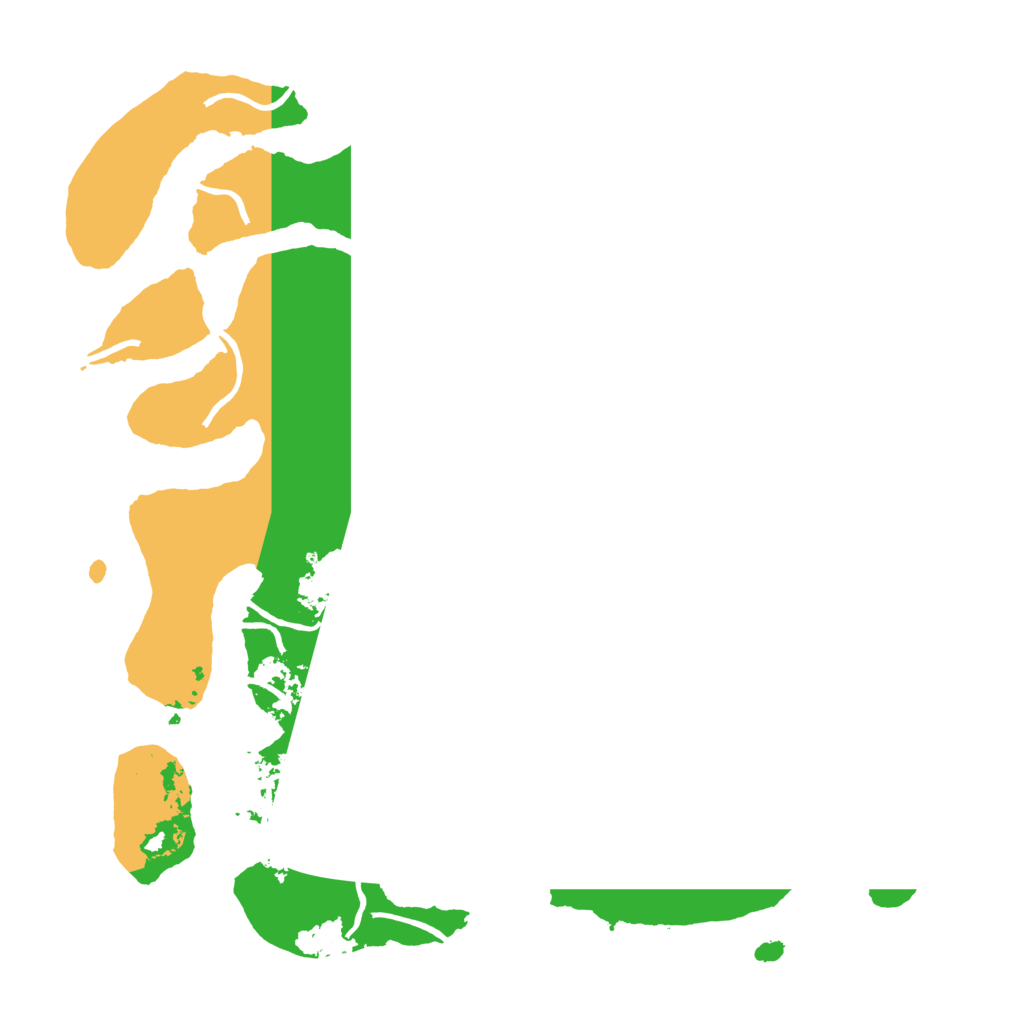 Biome Rust Map: Procedural Map, Size: 4300, Seed: 256213245