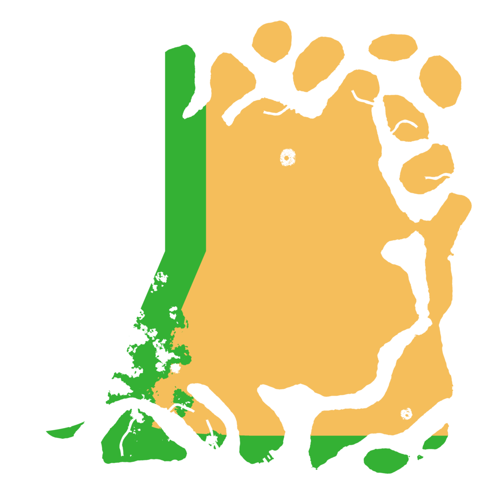 Biome Rust Map: Procedural Map, Size: 4500, Seed: 1404373476