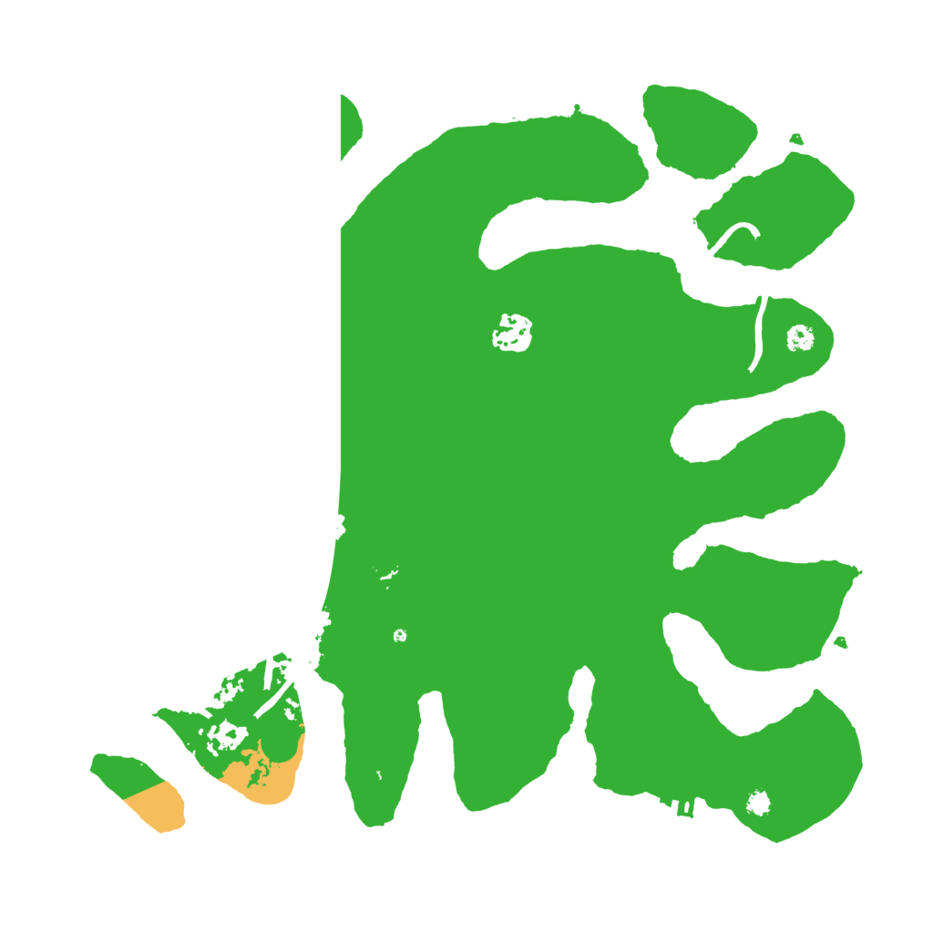 Biome Rust Map: Procedural Map, Size: 3500, Seed: 529848