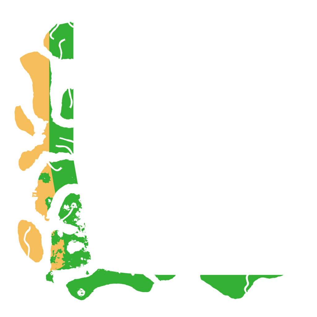 Biome Rust Map: Procedural Map, Size: 4334, Seed: 1250