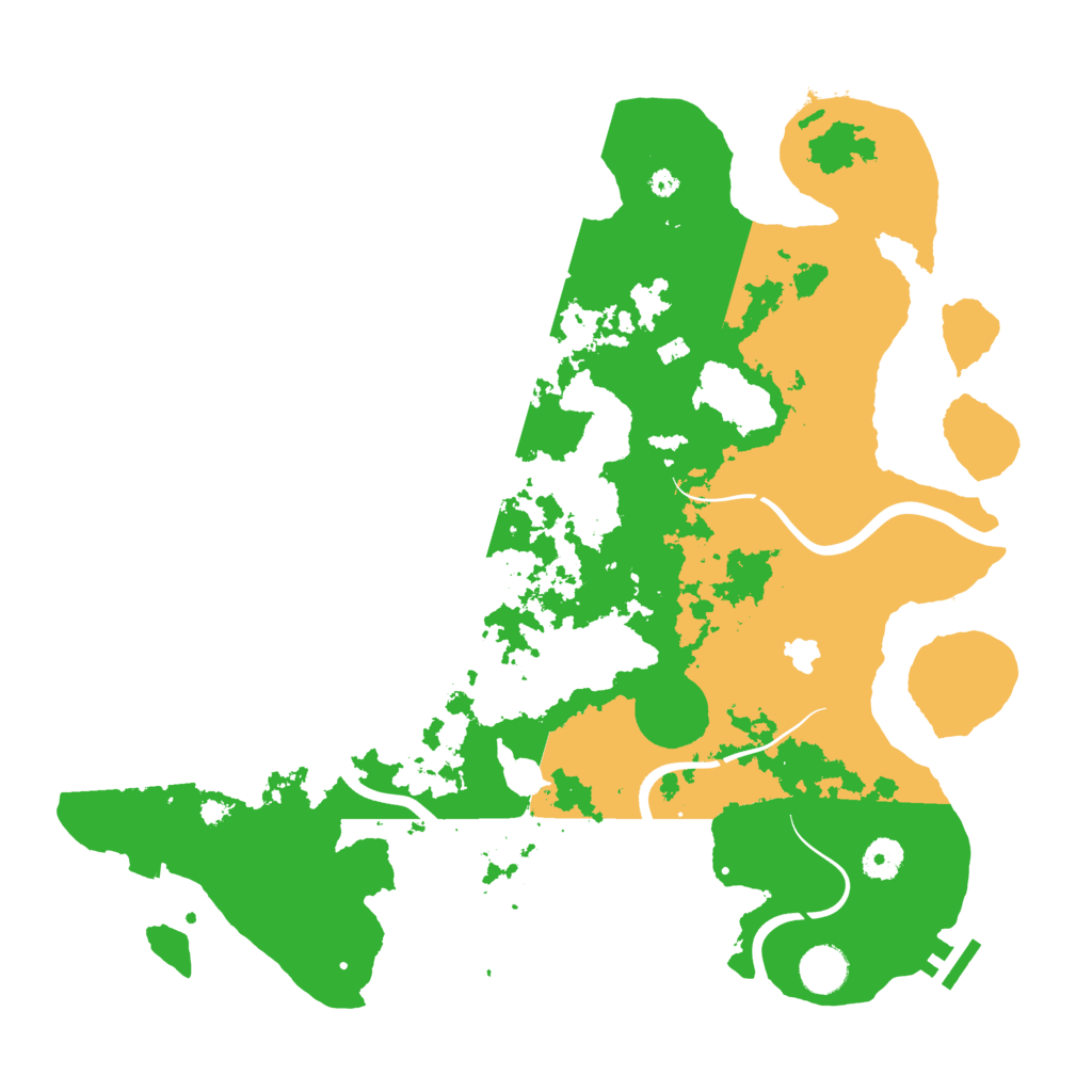 Biome Rust Map: Procedural Map, Size: 4000, Seed: 396125314