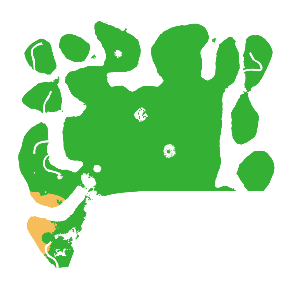 Biome Rust Map: Procedural Map, Size: 3500, Seed: 145684726