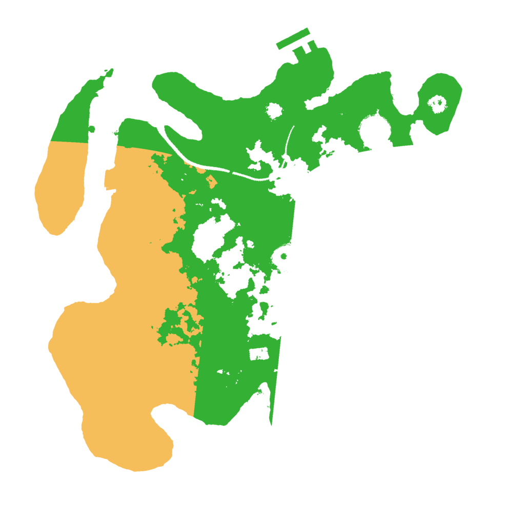 Biome Rust Map: Procedural Map, Size: 3000, Seed: 582957551
