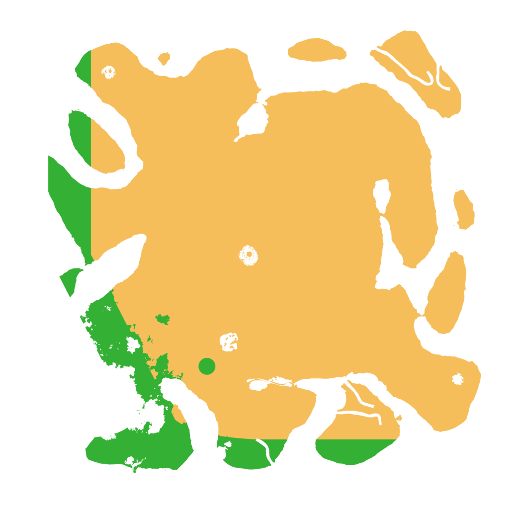 Biome Rust Map: Procedural Map, Size: 4000, Seed: 9342671