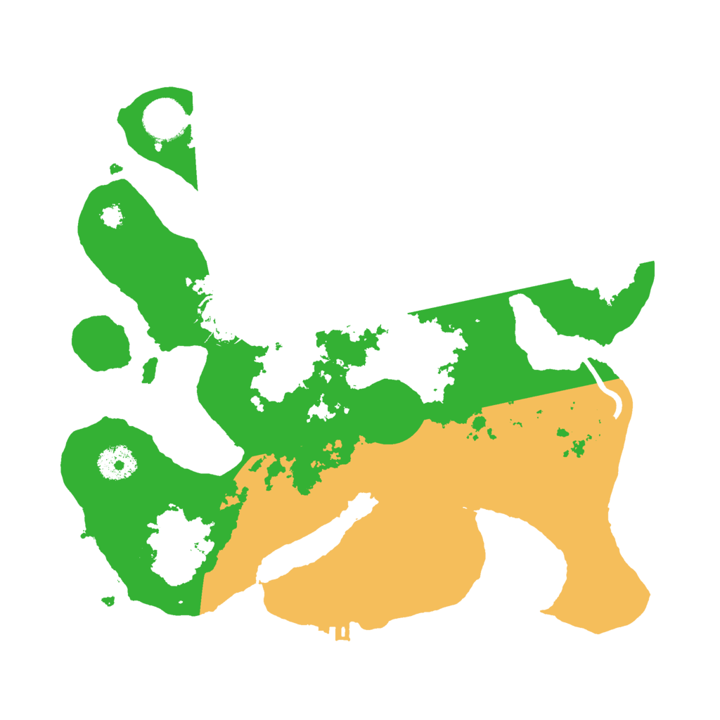 Biome Rust Map: Procedural Map, Size: 3000, Seed: 1034737185