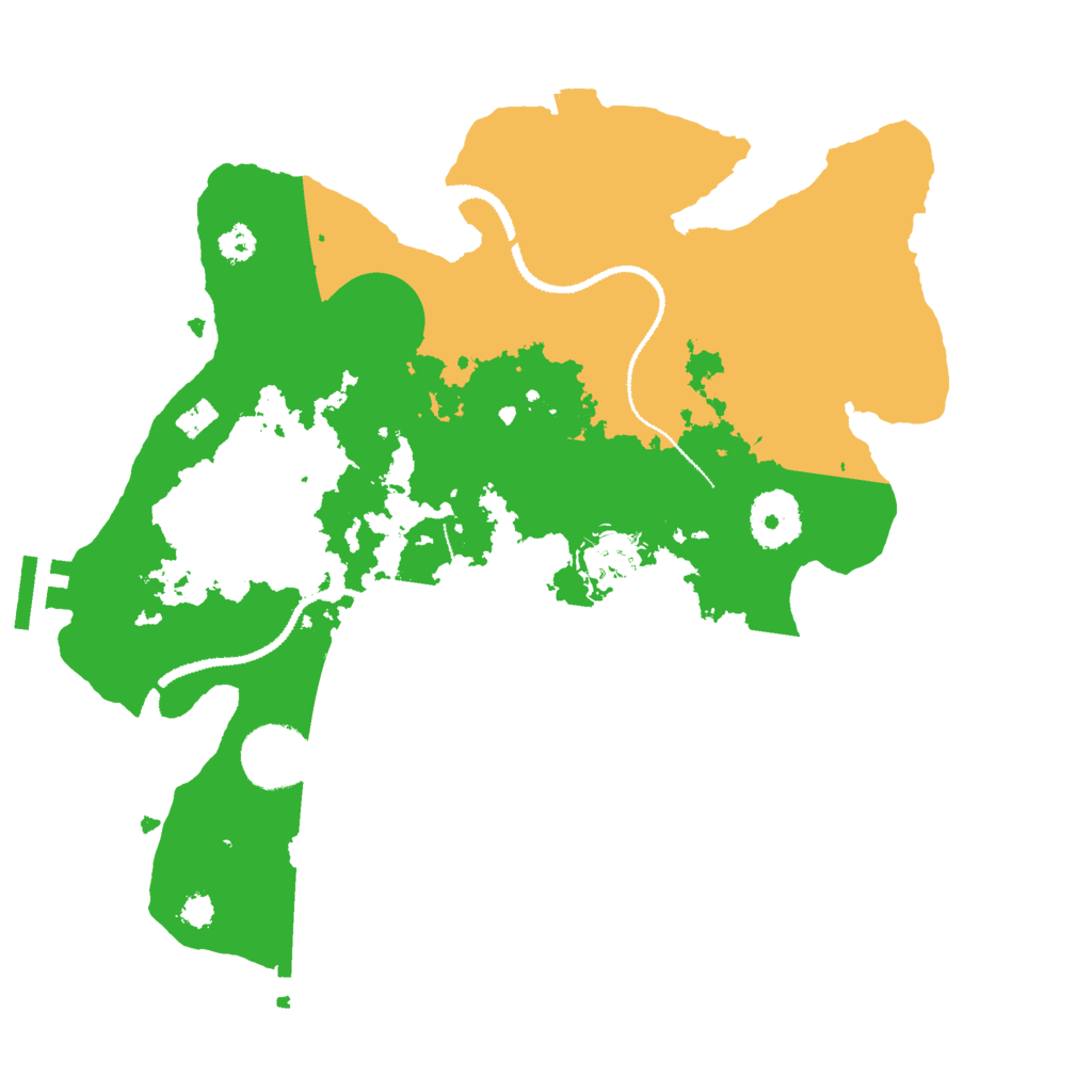 Biome Rust Map: Procedural Map, Size: 3000, Seed: 1982673935