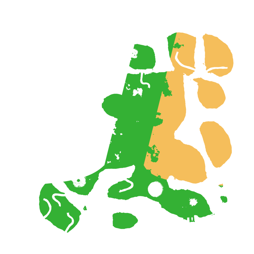 Biome Rust Map: Procedural Map, Size: 3000, Seed: 1517982115