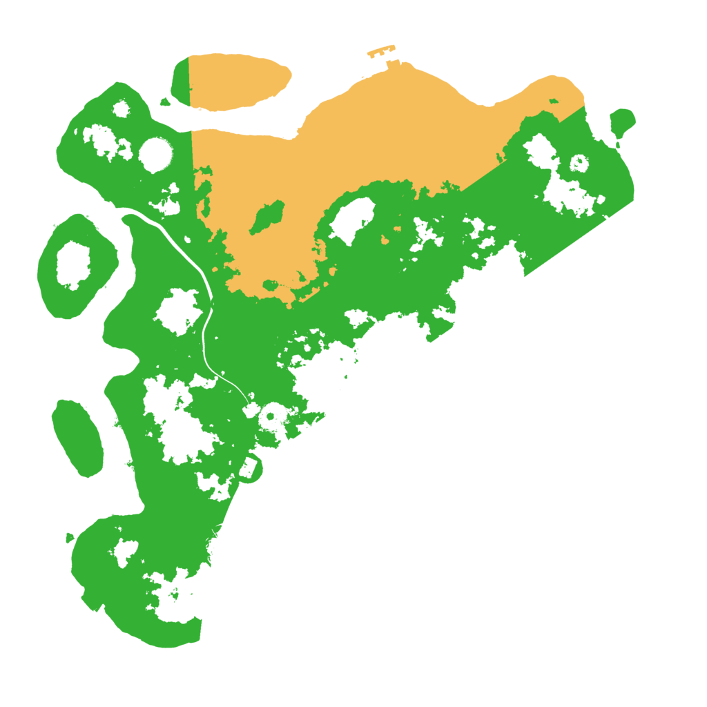 Biome Rust Map: Procedural Map, Size: 3800, Seed: 697586955