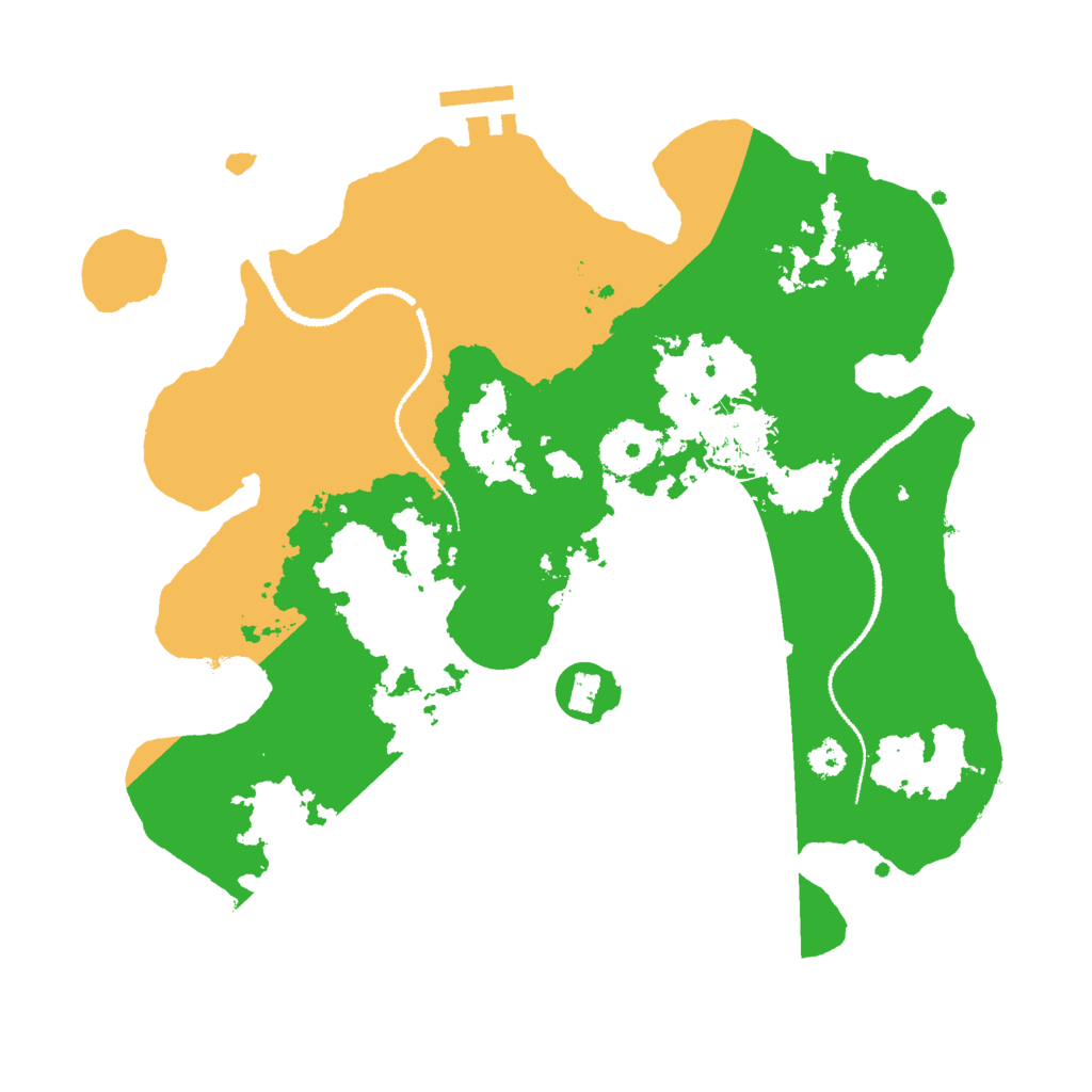 Biome Rust Map: Procedural Map, Size: 3000, Seed: 1730140774
