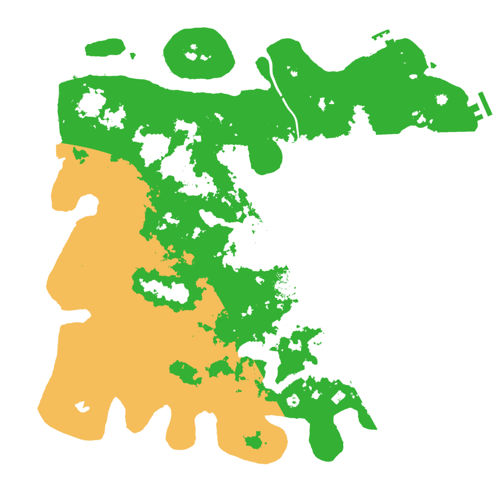 Biome Rust Map: Procedural Map, Size: 4000, Seed: 6931