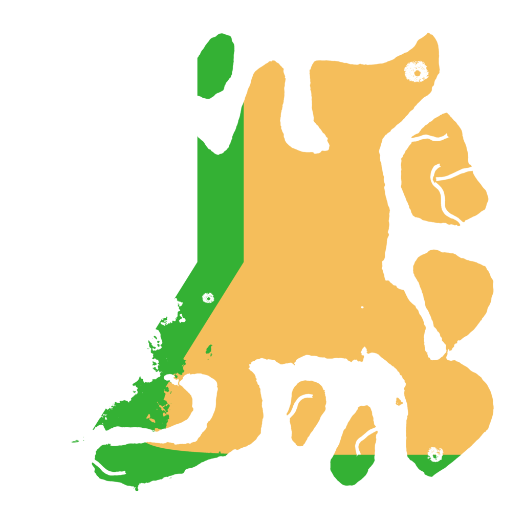 Biome Rust Map: Procedural Map, Size: 3500, Seed: 7062017