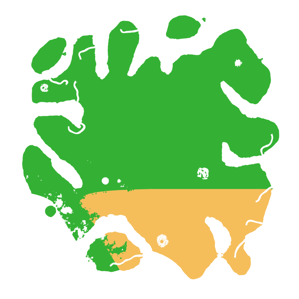 Biome Rust Map: Procedural Map, Size: 3700, Seed: 306831921