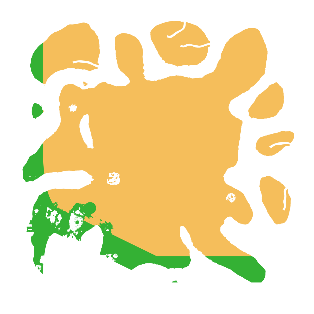 Biome Rust Map: Procedural Map, Size: 3500, Seed: 29745144