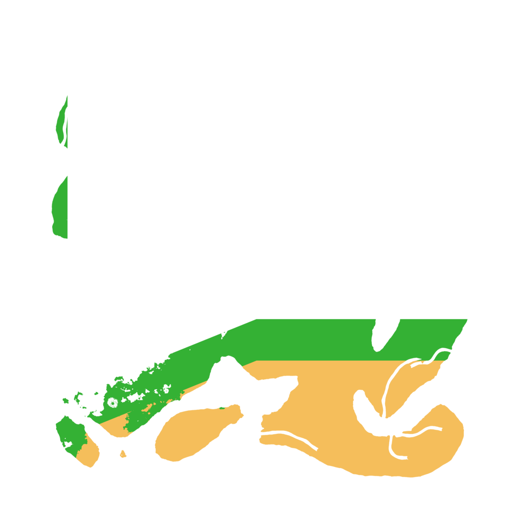 Biome Rust Map: Procedural Map, Size: 3700, Seed: 1936110530