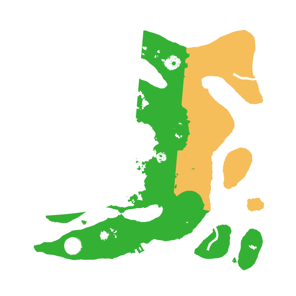 Biome Rust Map: Procedural Map, Size: 3000, Seed: 638753699