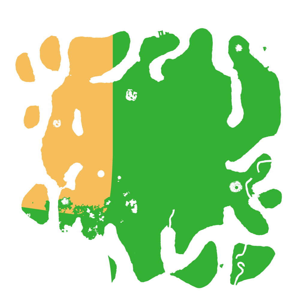 Biome Rust Map: Procedural Map, Size: 3900, Seed: 195