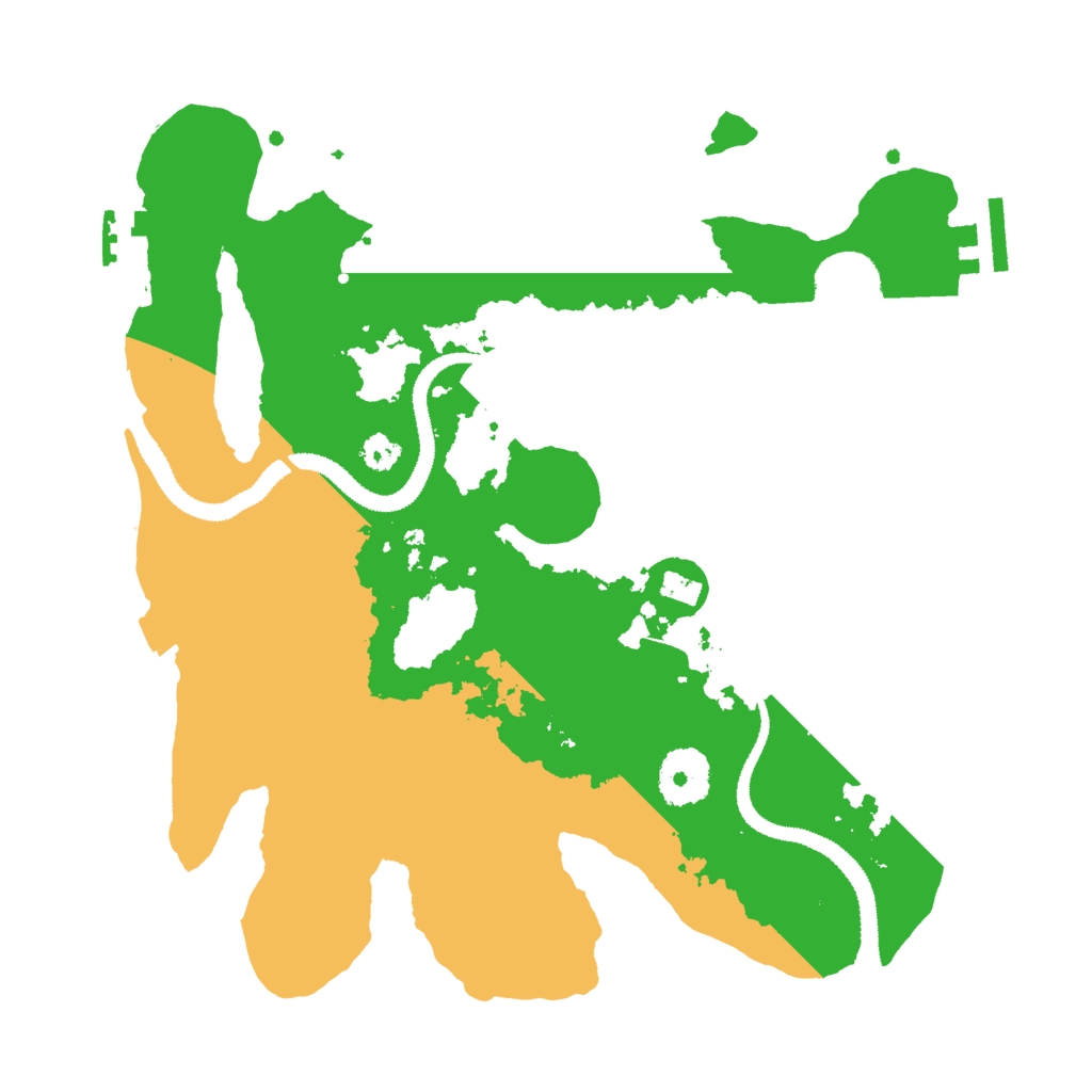 Biome Rust Map: Procedural Map, Size: 3000, Seed: 1443058172