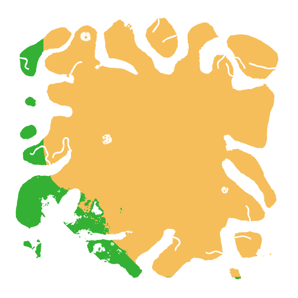 Biome Rust Map: Procedural Map, Size: 4500, Seed: 1331620861