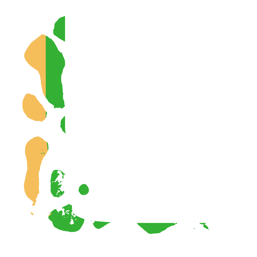 Biome Rust Map: Barren, Size: 3500, Seed: 16721