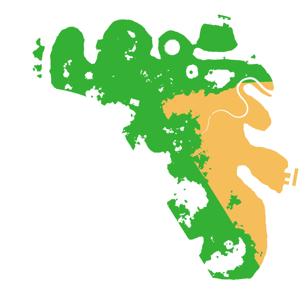 Biome Rust Map: Procedural Map, Size: 3500, Seed: 1732761959