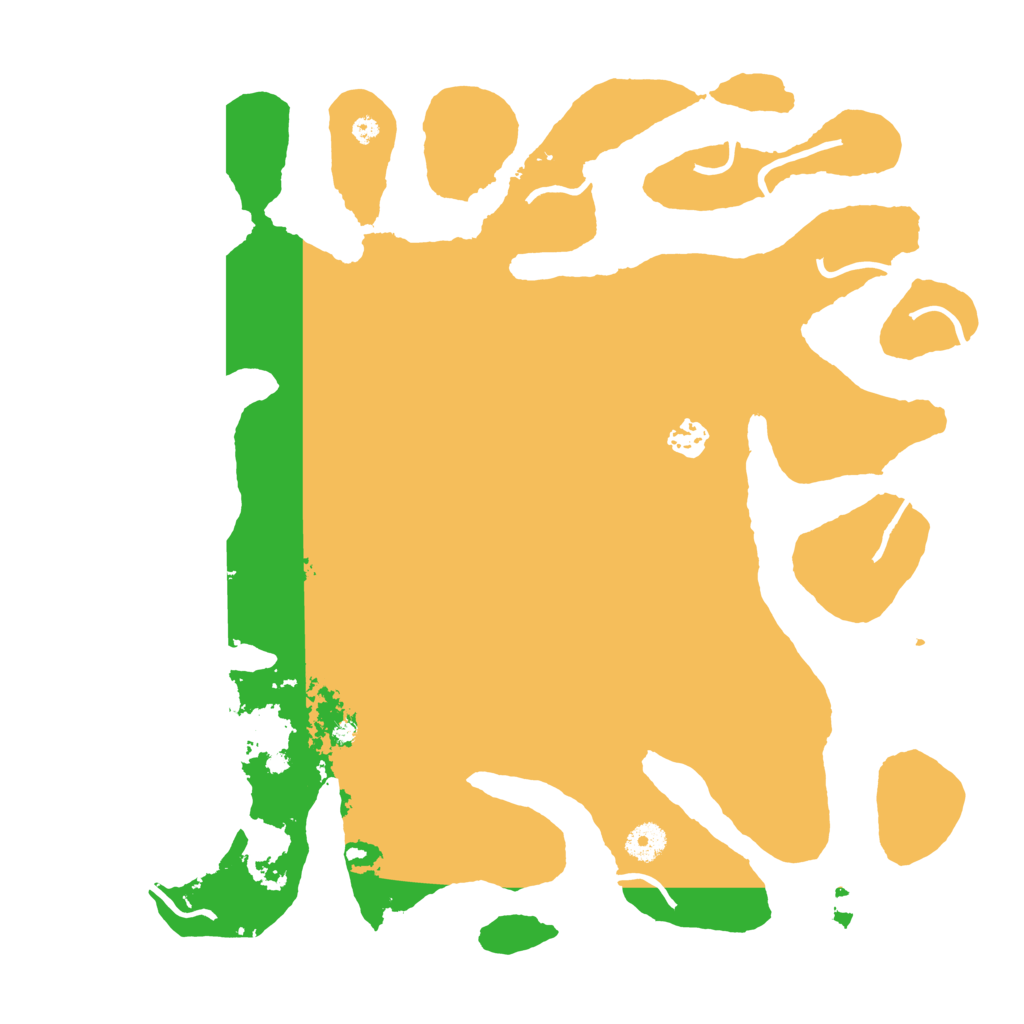 Biome Rust Map: Procedural Map, Size: 4000, Seed: 1234678