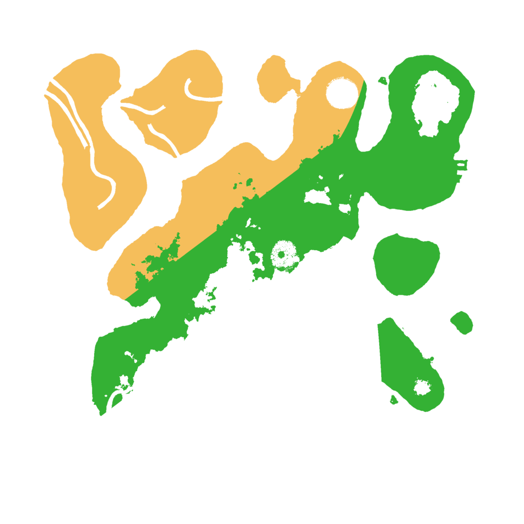 Biome Rust Map: Procedural Map, Size: 3000, Seed: 825125166