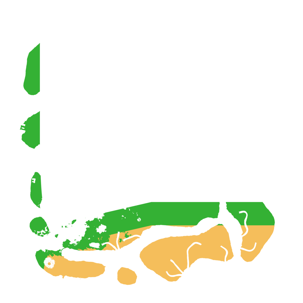 Biome Rust Map: Procedural Map, Size: 4200, Seed: 1641479622