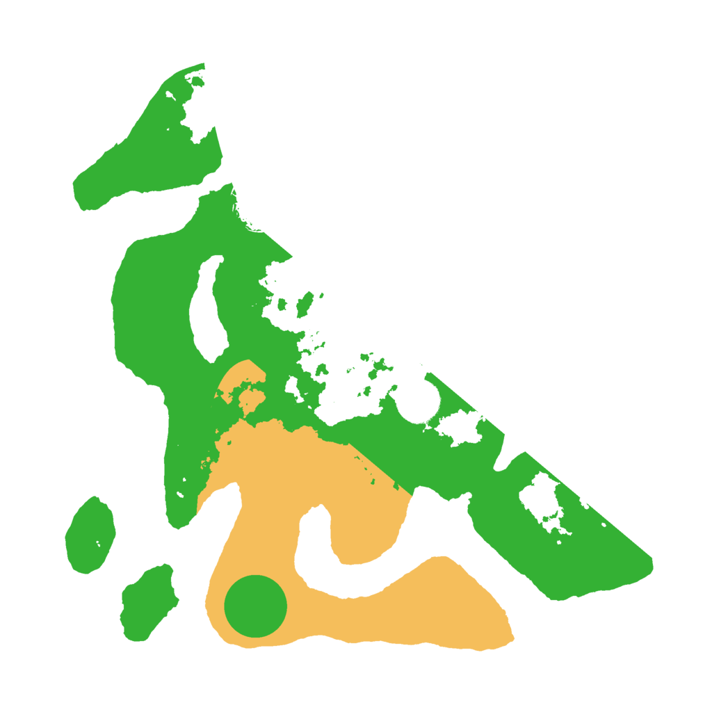 Biome Rust Map: Barren, Size: 3000, Seed: 1703