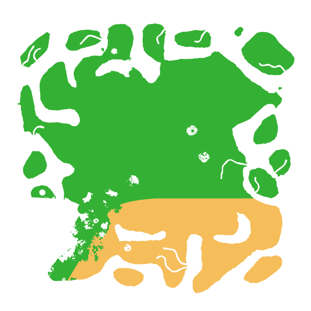 Biome Rust Map: Procedural Map, Size: 4500, Seed: 13800