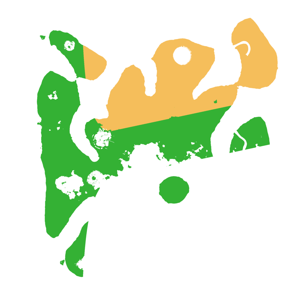 Biome Rust Map: Procedural Map, Size: 3000, Seed: 1080523910