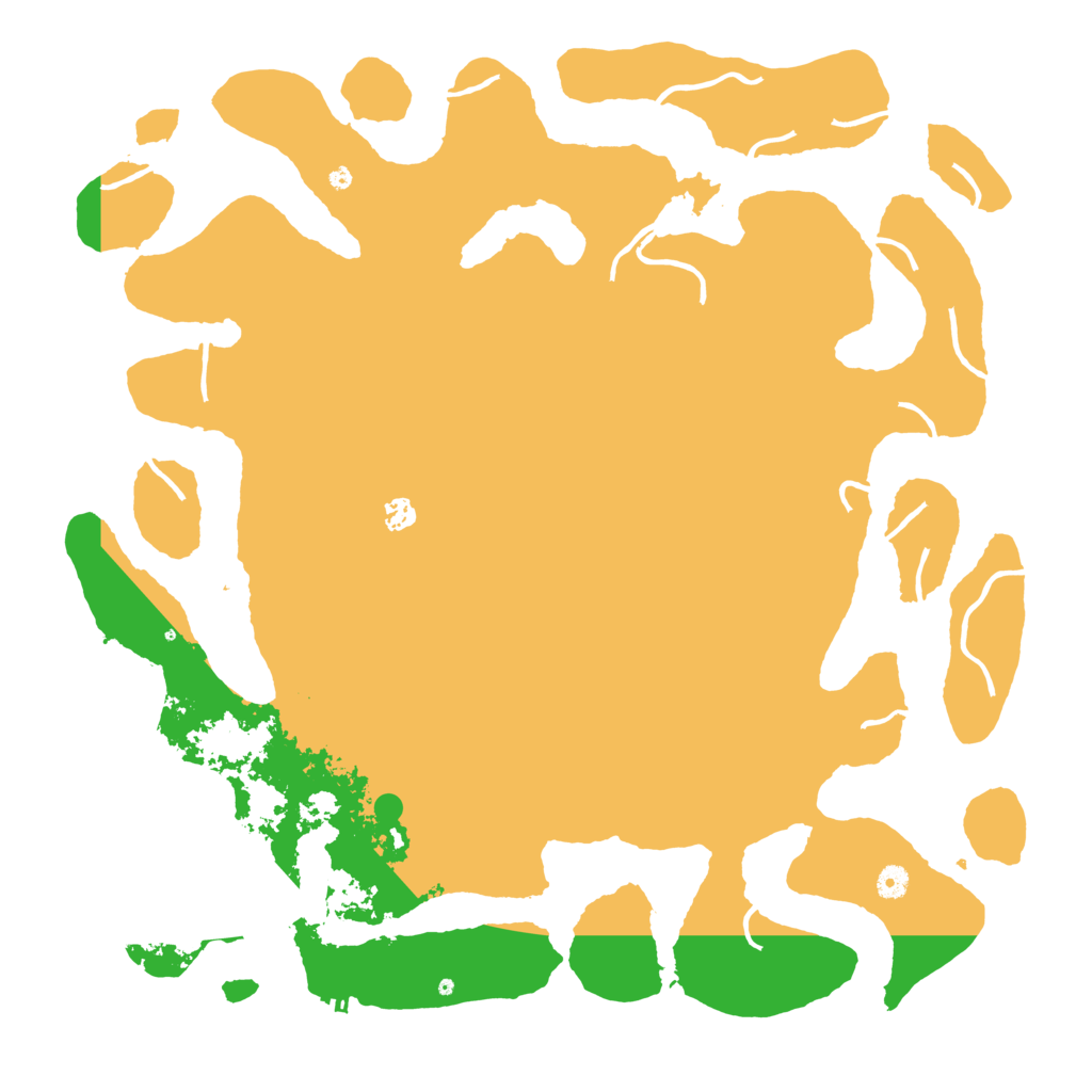 Biome Rust Map: Procedural Map, Size: 5000, Seed: 1189634862