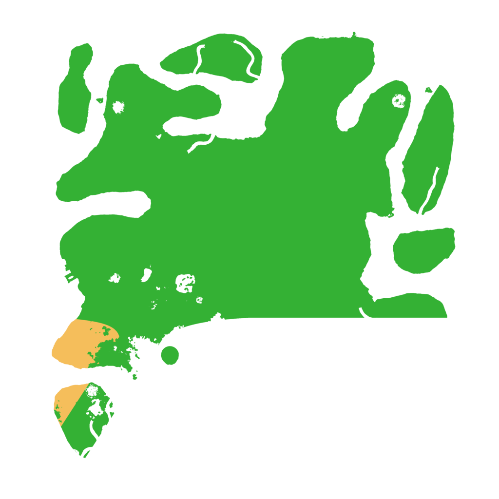 Biome Rust Map: Procedural Map, Size: 3750, Seed: 7548965