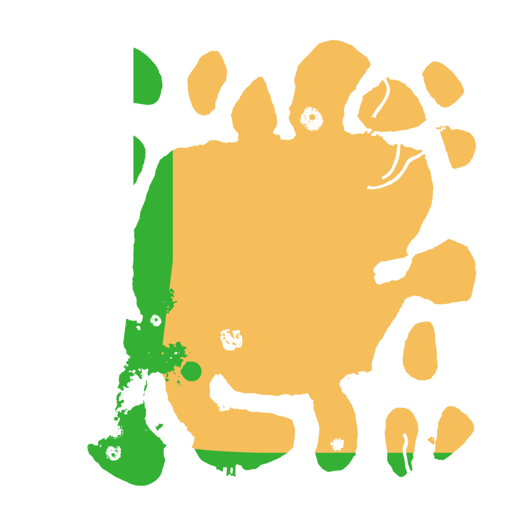 Biome Rust Map: Procedural Map, Size: 3500, Seed: 545454