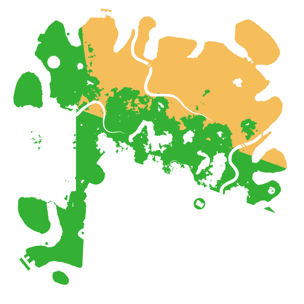 Biome Rust Map: Procedural Map, Size: 4250, Seed: 9123174