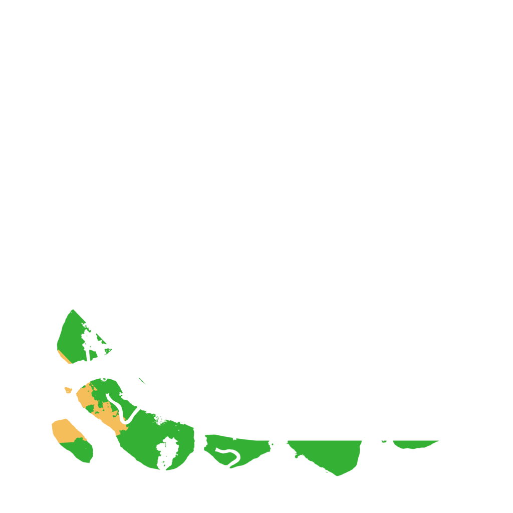 Biome Rust Map: Procedural Map, Size: 3600, Seed: 610